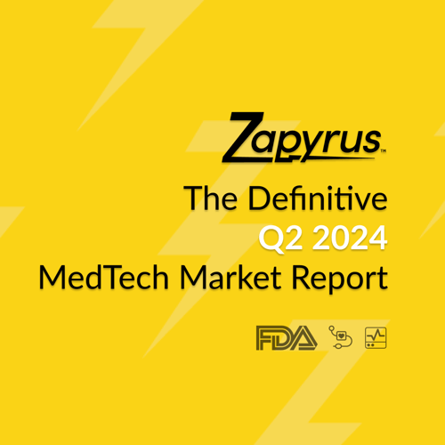 Zapyrus MedTech in Numbers: The Q2 2024 MedTech Report